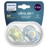 Avent Ultra Air Soother 0-6 Months Deco Mixed 2 Pack chính hãng Úc