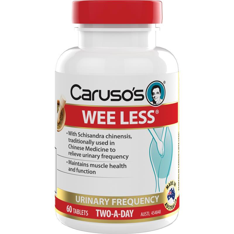 Carusos Wee Less 60 Tablets chính hãng Úc