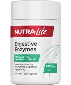 Nutra-Life Digestive Enzymes 60 Capsules chính hãng Úc