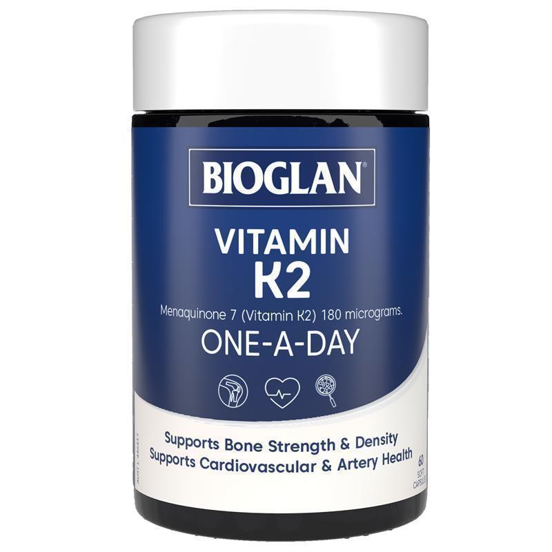 Bioglan Vitamin K2 60 Capsules chính hãng Úc
