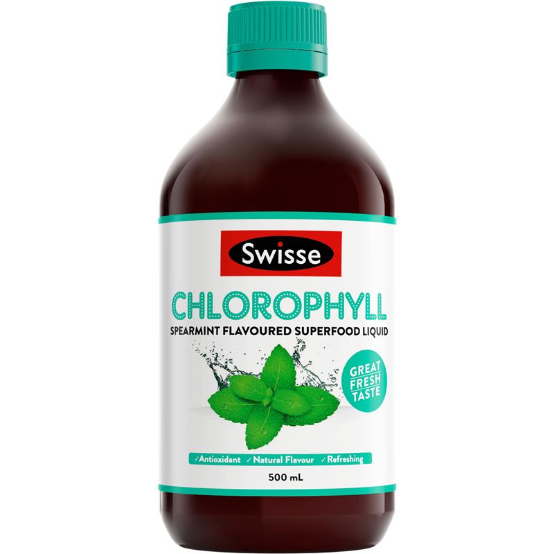 Swisse Chlorophyll Spearmint 500ml chính hãng Úc