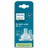 Avent Teat Silicone 3M+ Medium Flow 2 Pack chính hãng Úc