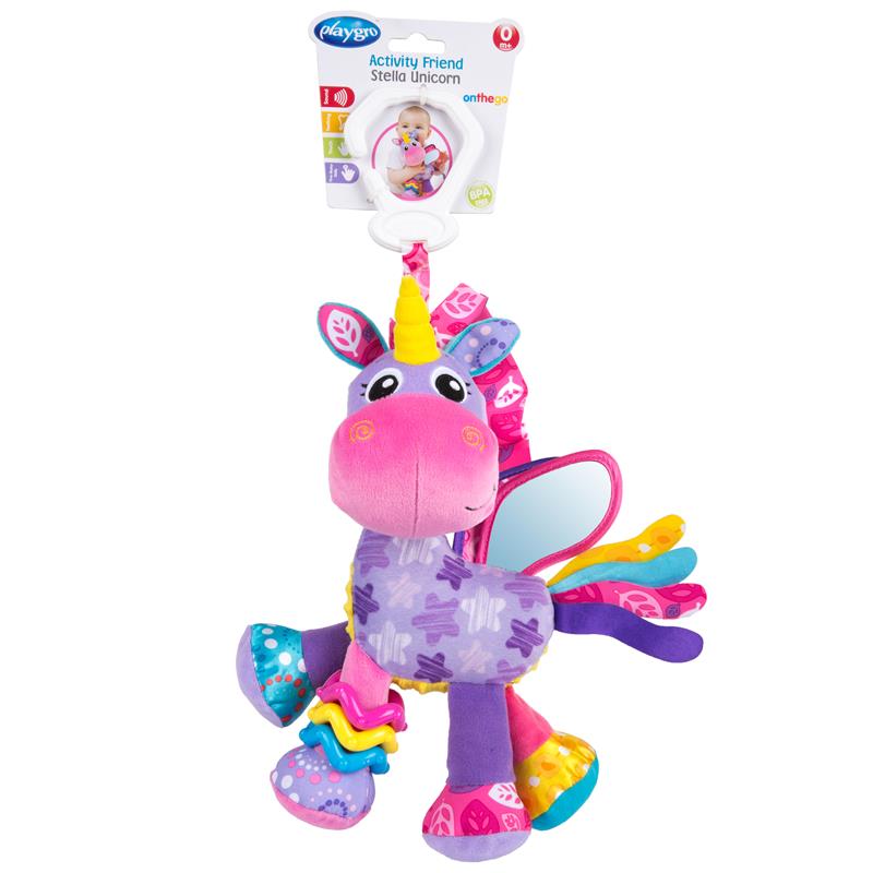 Playgro Activity Friend Stella Unicorn chính hãng Úc