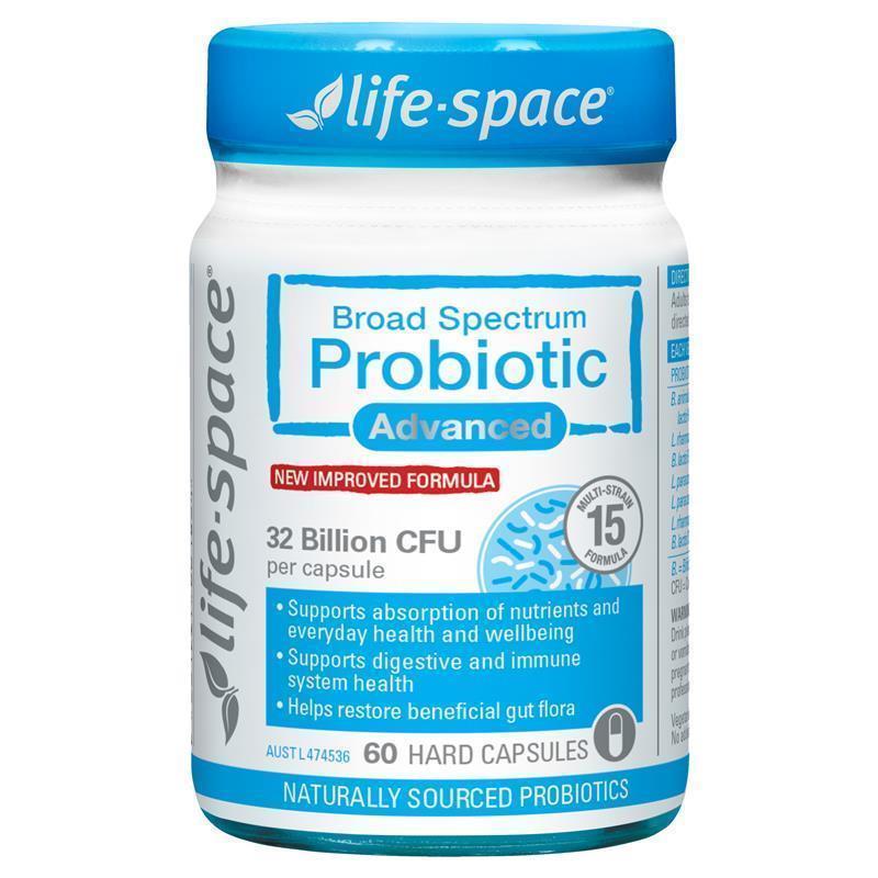 Life-Space Broad Spectrum Probiotic Advance 60 Capsules chính hãng Úc