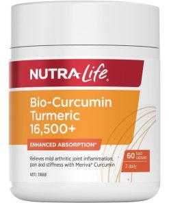 Nutra-Life Bio-Curcumin 16500+ 60 Capsules NEW chính hãng Úc
