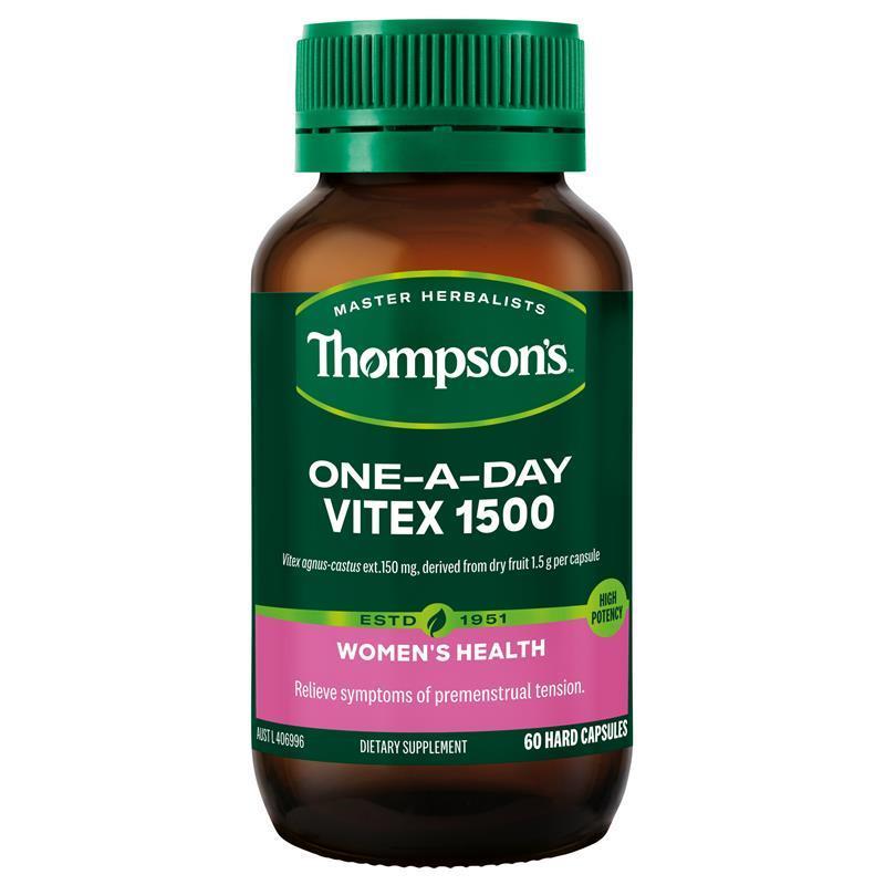 Thompson's One-A-Day Vitex 1500mg 60 Capsules chính hãng Úc