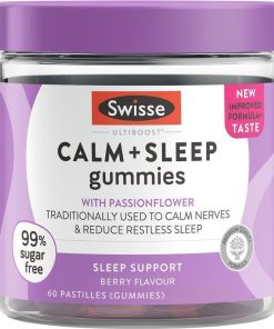 Swisse Calm And Sleep Gummies 60 Pack chính hãng Úc