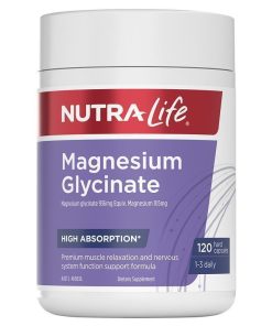 Nutra-Life Magnesium Glycinate 120 Capsules chính hãng Úc
