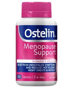 Ostelin Menopause Support 120 Tablets Exclusive Size chính hãng Úc