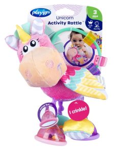Playgro Unicorn Activity Rattle chính hãng Úc