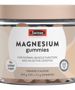 Swisse Ultiboost Magnesium Gummies 120 Pack chính hãng Úc