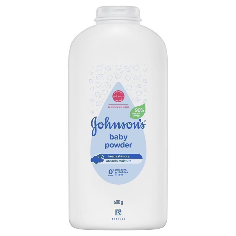 Johnsons Baby Pure Cornstarch Powder 600g chính hãng Úc