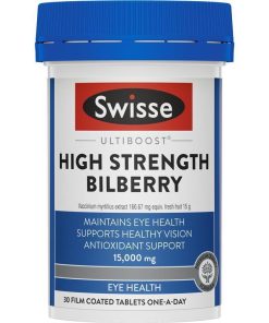 Swisse Ultiboost Bilberry 30 Tablets chính hãng Úc