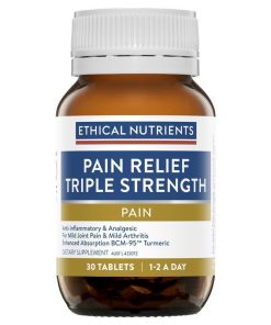 Ethical Nutrients Pain Relief Triple Strength 30 Tablets chính hãng Úc