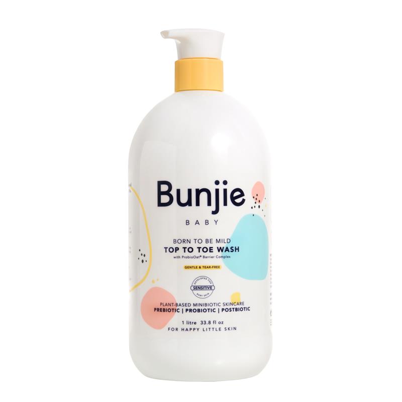 Bunjie Baby Top To Toe Wash 1L chính hãng Úc