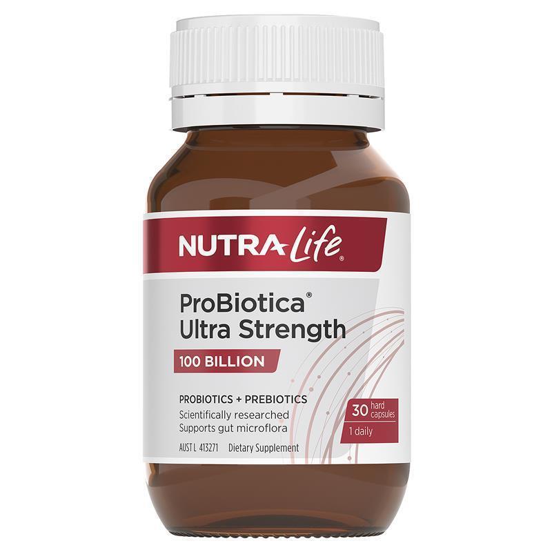 Nutra-Life Probiotica Ultra 100B 30 Capsules chính hãng Úc
