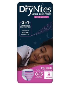 Huggies DryNites Girl 8-15 Years 8 Pack chính hãng Úc