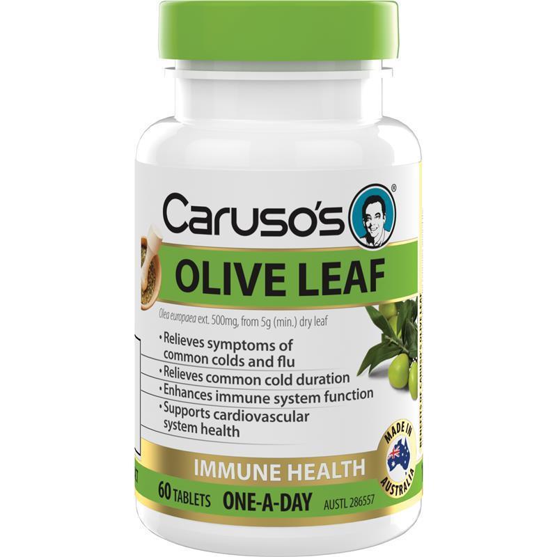 Carusos One a Day Olive Leaf 60 Tablets chính hãng Úc