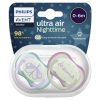 Avent Ultra Air Night Soother 0-6 Months 2 Pack chính hãng Úc