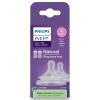 Avent Natural Response Teats 3 month+ Flow 4 2 Pack chính hãng Úc