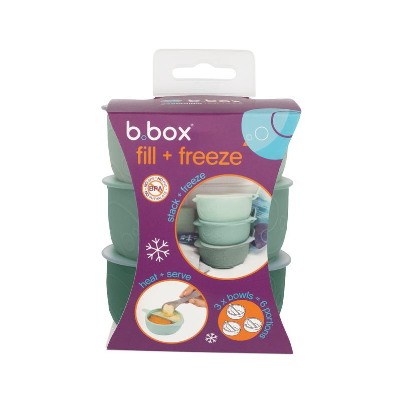 B.Box Fill n Freeze Pots 3 Pack 85ml Each chính hãng Úc