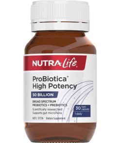 Nutra-Life Probiotica High Potency 30 Capsules chính hãng Úc