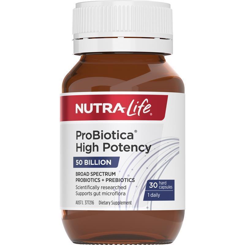 Nutra-Life Probiotica High Potency 30 Capsules chính hãng Úc