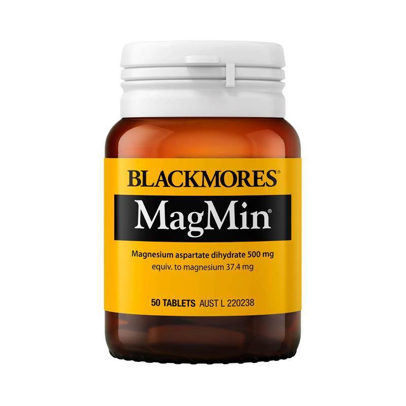 Blackmores Magmin 500mg 50 Tablets chính hãng Úc