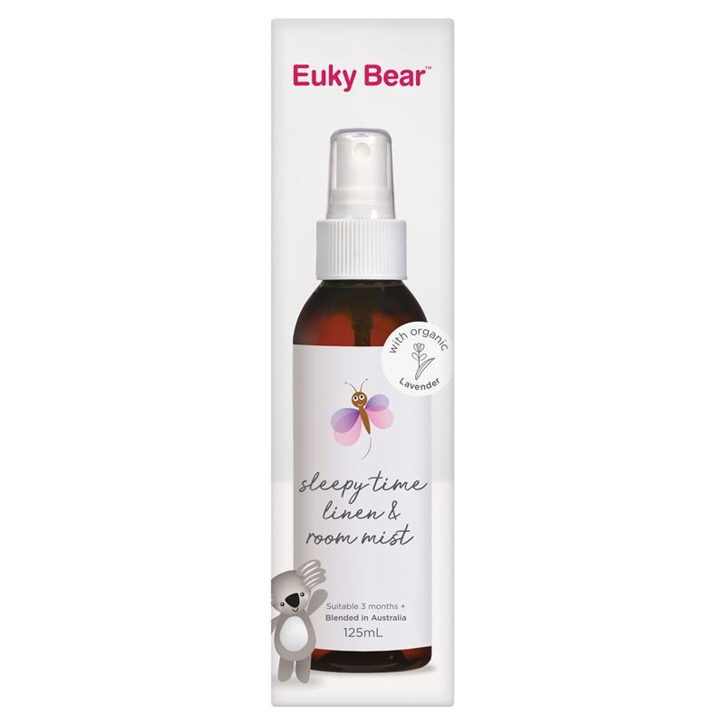 Euky Bear Sleepy Time Linen & Room Mist 125ml chính hãng Úc