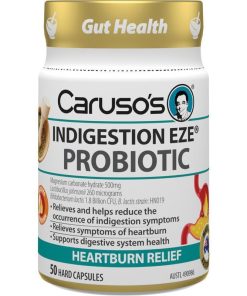 Carusos Indigestion Eze Probiotic 50 Capsules chính hãng Úc