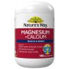 Nature's Way Magnesium Plus Calcium 150 Tablets chính hãng Úc