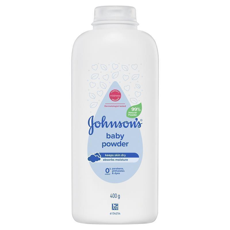 Johnsons Baby Pure Cornstarch Powder 400g chính hãng Úc