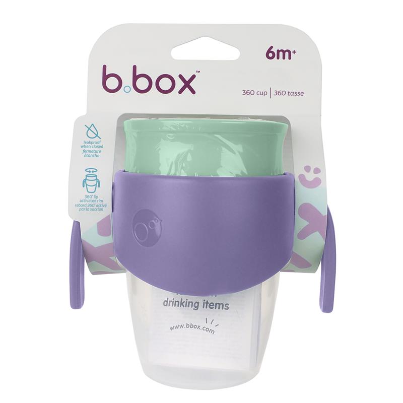 B.Box 360 Cup Lilac Pop 250ml chính hãng Úc