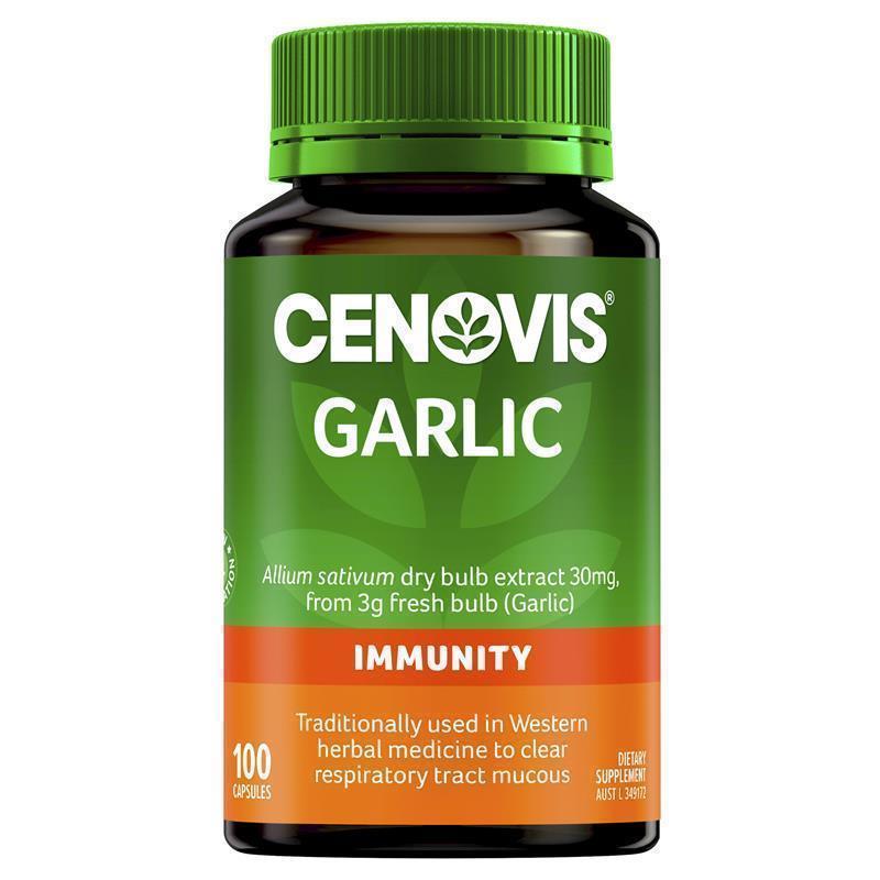 Cenovis Garlic 100 Capsules chính hãng Úc