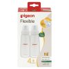 Pigeon Flexible Peristaltic PP Bottle 240ml Twin Pack chính hãng Úc