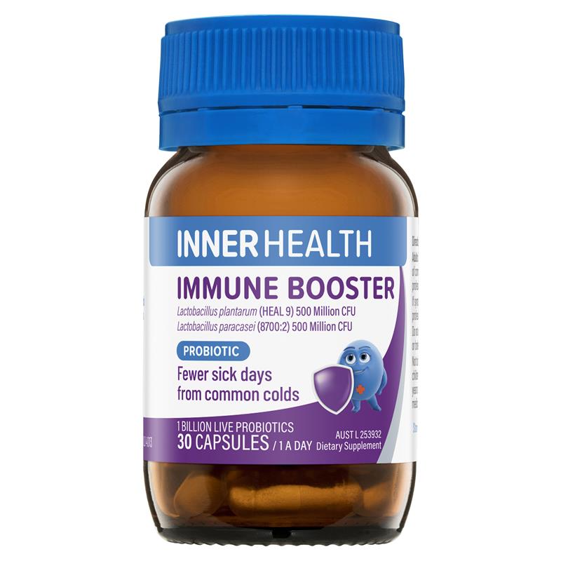 Inner Health Immune Booster Probiotic 30 Capsules Fridge Line chính hãng Úc