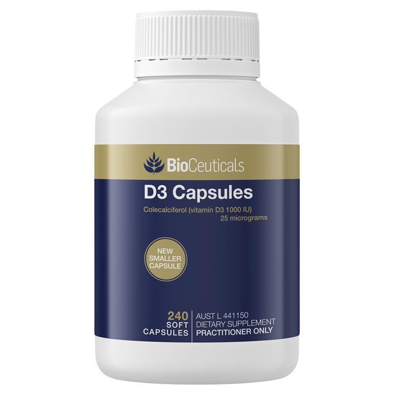 Bioceuticals D3 240 Capsules NEW chính hãng Úc