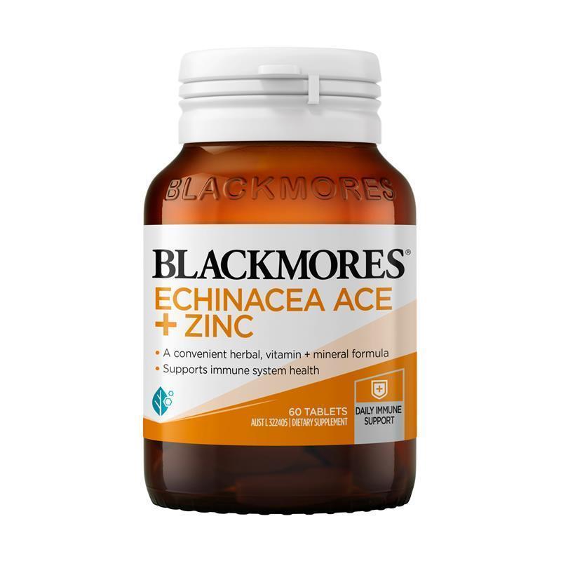 Blackmores Echinacea ACE + Zinc 60 Tablets chính hãng Úc