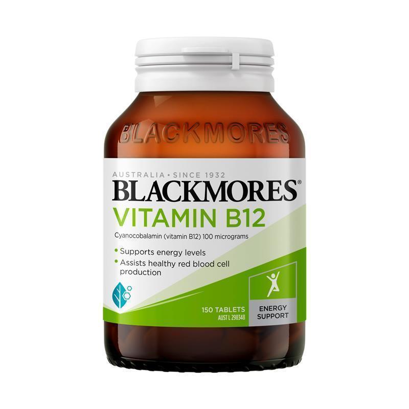 Blackmores B12 100MCG 150 Tablets chính hãng Úc