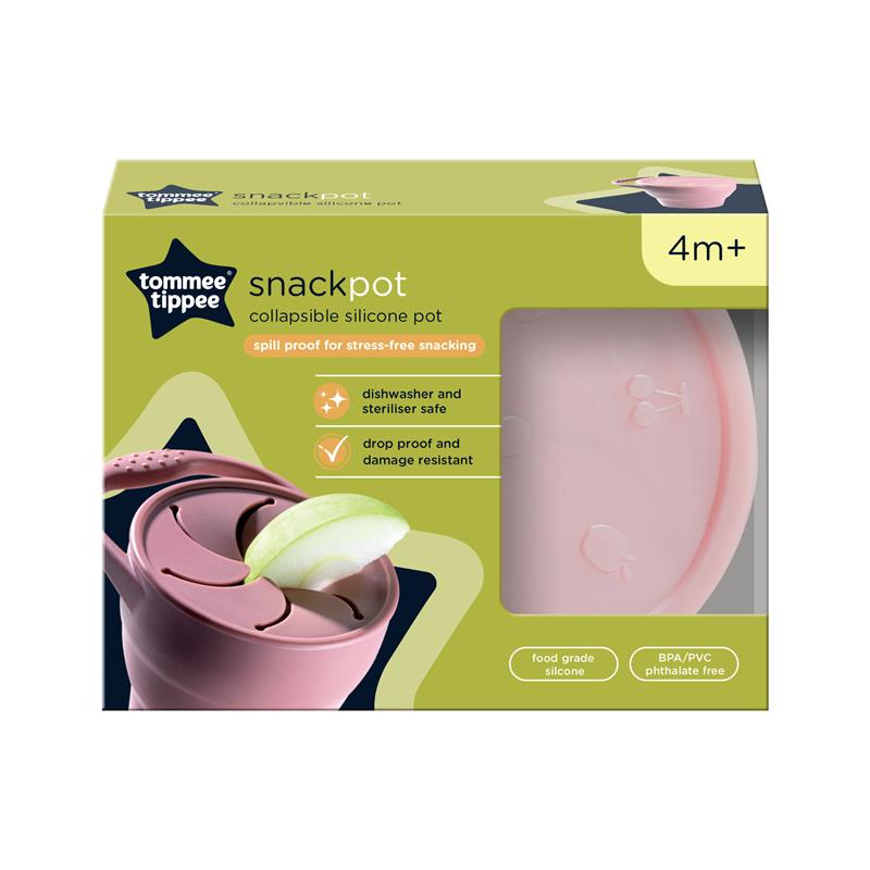 Tommee Tippee Silicone Collapsible Snack Pot chính hãng Úc