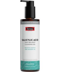 Swisse Skincare Salicylic Acid Daily Balance Cleansing Gel 200ml chính hãng Úc