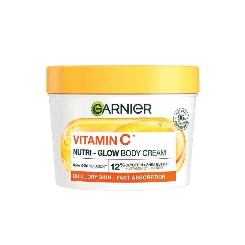 Garnier Body Vitamin C Nutri-Glow Body Cream 380ml chính hãng Úc