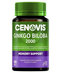 Cenovis Ginkgo Biloba 2000 100 Tablets chính hãng Úc
