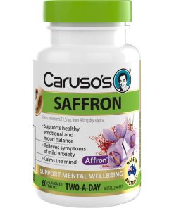 Carusos Saffron 60 Tablets chính hãng Úc