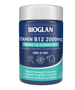 Bioglan Vitamin B12 2000mcg 90 Tablets chính hãng Úc
