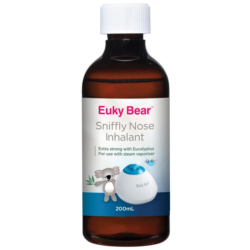 Euky Bear Sniffly Nose Inhalant 200ml chính hãng Úc