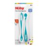 Nuby Hot Safe Spoons 2 Pack chính hãng Úc
