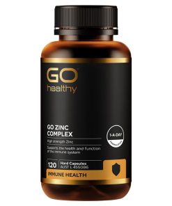 GO Healthy Zinc Complex 120 Hard Capsules chính hãng Úc