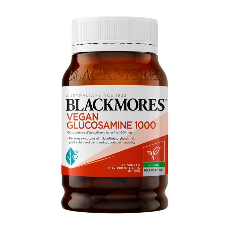 Blackmores Vegan Glucosamine 1000mg 200 Tablets chính hãng Úc