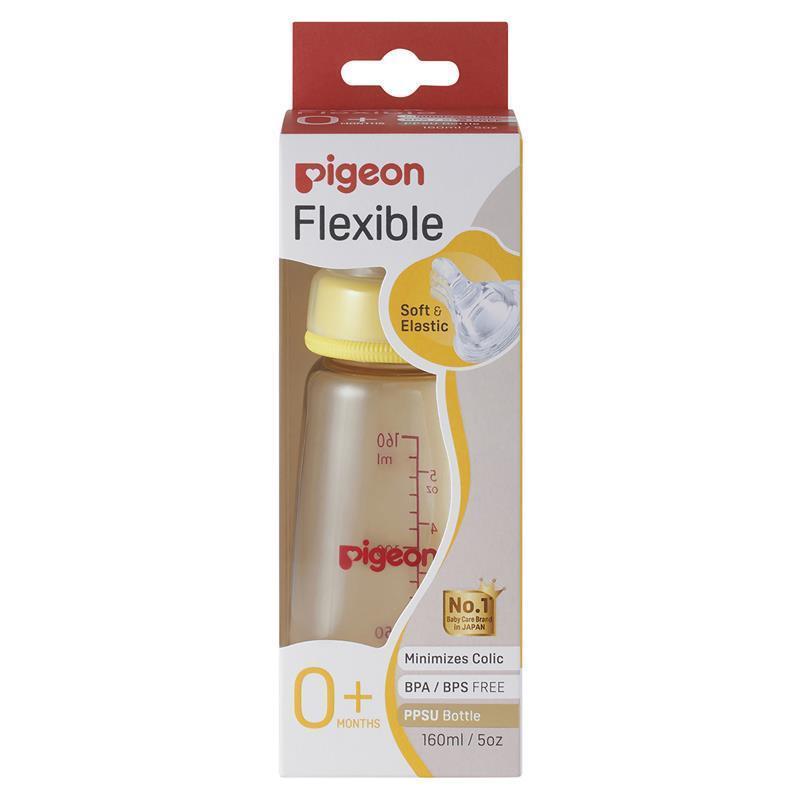 Pigeon Flexible Peristaltic PPSU Bottle 160ml chính hãng Úc